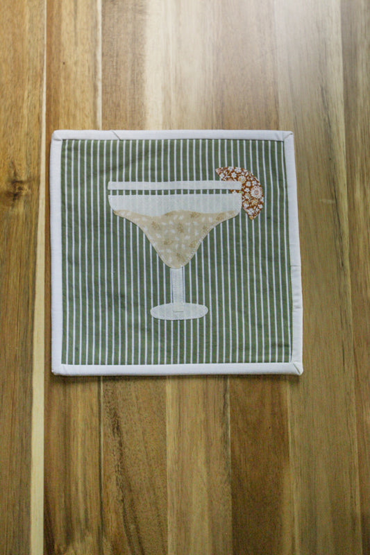 Martini Hot Pad (Single)