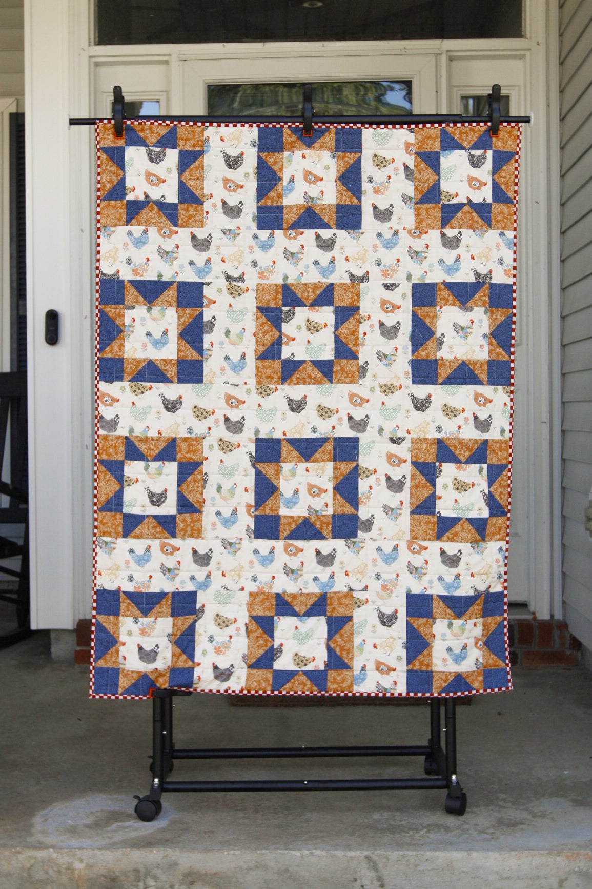 Chickens Quilt (Lap Size)