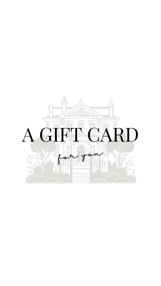 A Cozy Gift Card